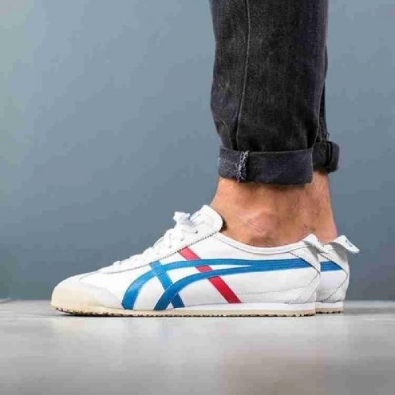 Onitsuka TIGER MeXico 66 WHITE BLUE RED LaceUp (FIX)