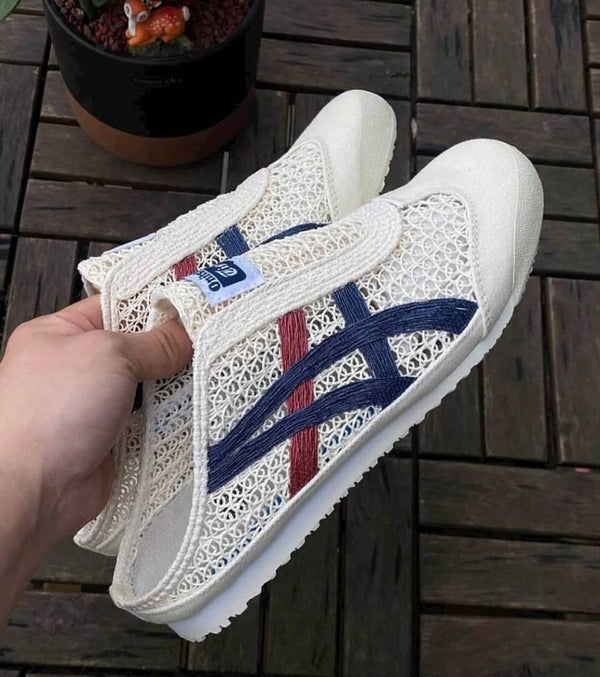 ONITSUKA TIGER MEXICO 66 CREAM MAKO BLUE RED