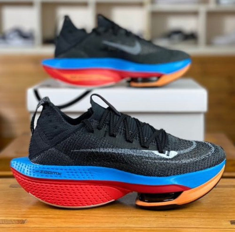 Nike Air Zoom Alphafly Next 2 BLACK BLUE RED ORANGE PREMIUM