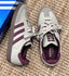 Adidas Samba OG Putty Grey Maroon Metallic Gold