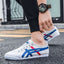 Onitsuka Tiger Slip On WHITE BLUE RED (FIX)