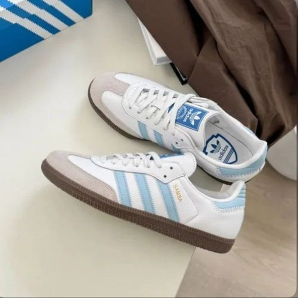 Adidas Samba Leather SKY BLUE FIX