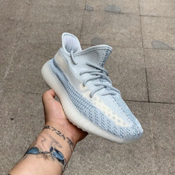 Adidas Yeezy Boost 350 V2 Cloud White Non-Reflective Semi UA With Full Accessories D-1820