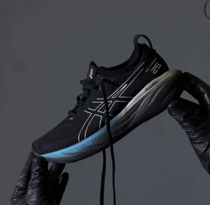 As...ICSs Gel Nimbus 25 PLATINUM BLACK