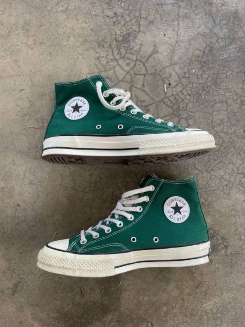 Converse chuck 70 vintage canvas mid fixnight green
