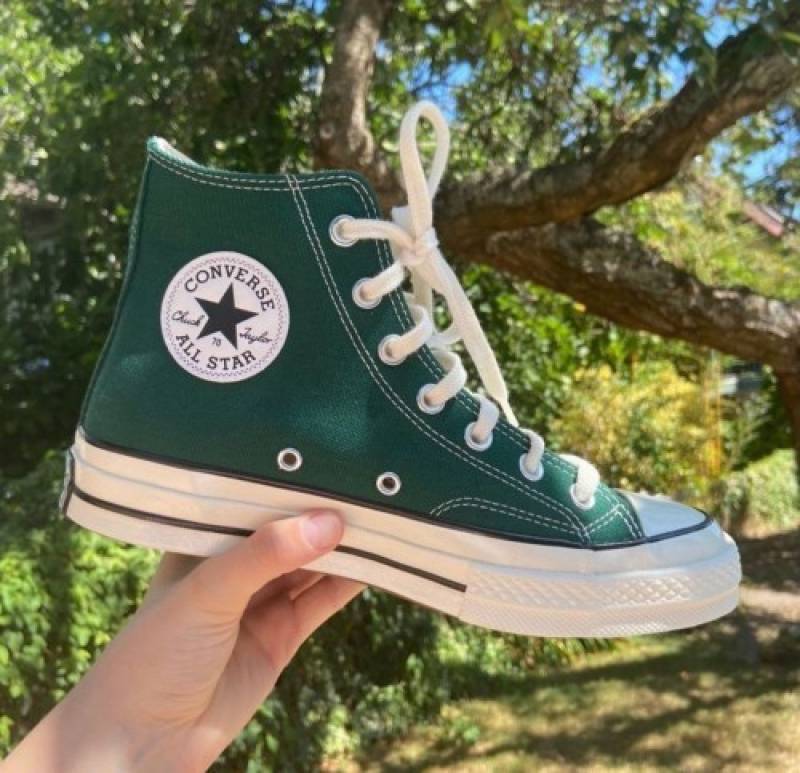 Converse chuck 70 vintage canvas mid fixnight green