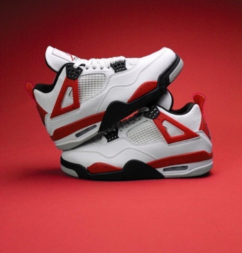 Nike Air Jordan Retro 4 RED CEMENT (Semi UA)
