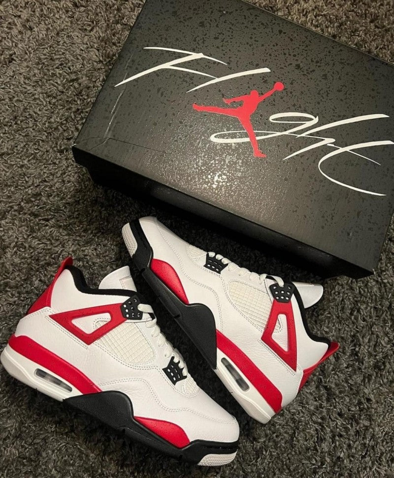 Nike Air Jordan Retro 4 RED CEMENT (Semi UA)