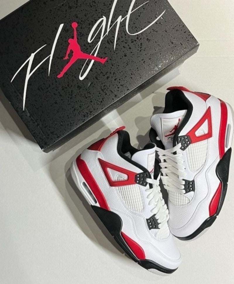 Nike Air Jordan Retro 4 RED CEMENT (Semi UA)