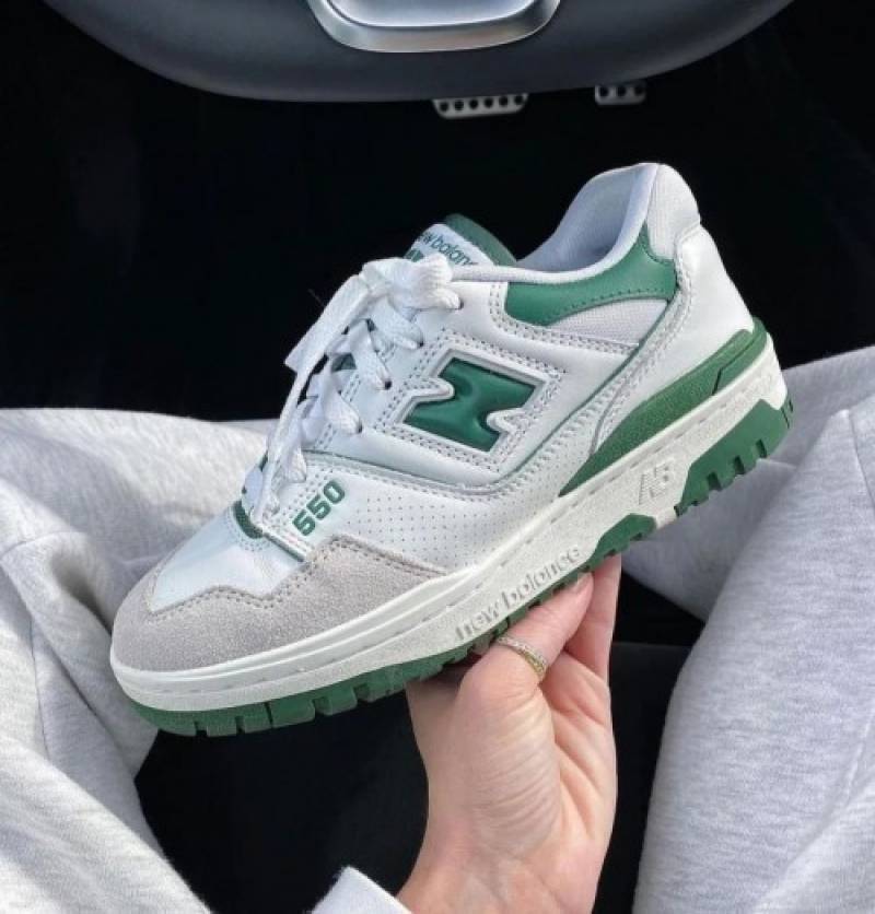 Neww balance 550 white green mens fi·x