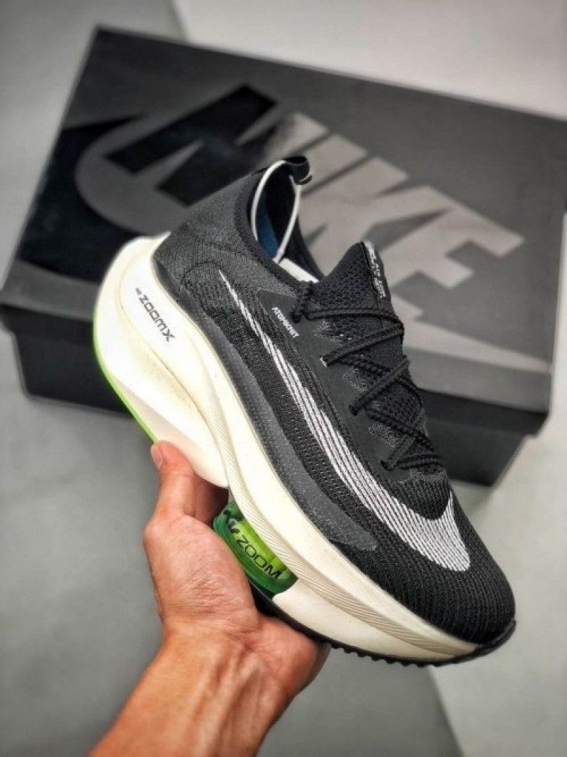Nike Air Zoom Alphafly BLACK WHITE Running Shoes