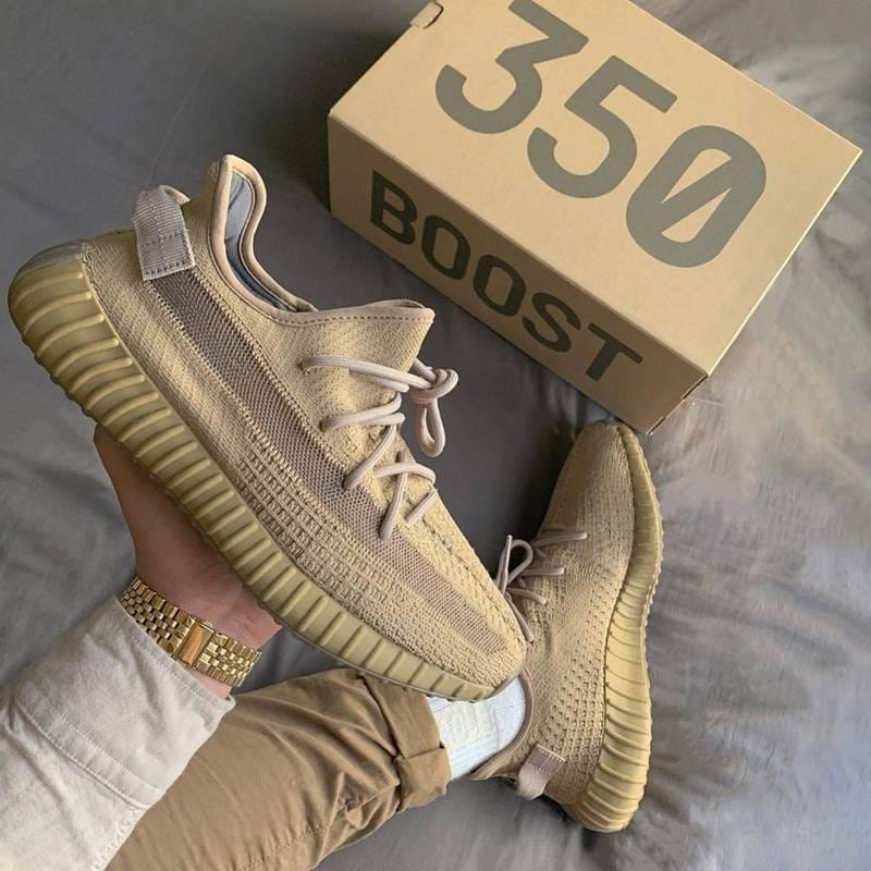 Adidas Yeezy 350 V2 Earth Semi UA With Full Accessories