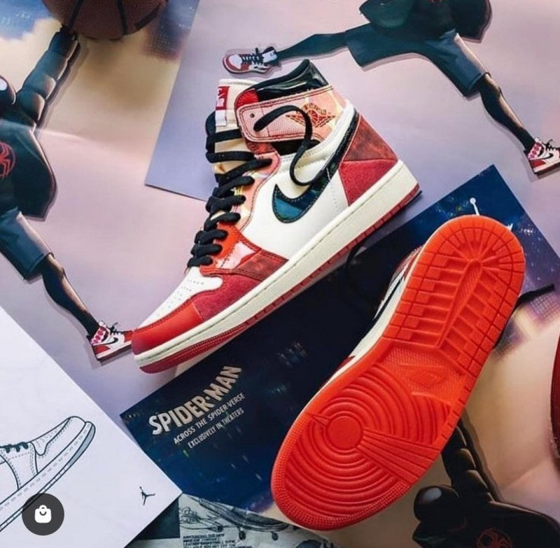 Nike Air Jordan 1 Across The Spider Verse Heavy Glow Quality