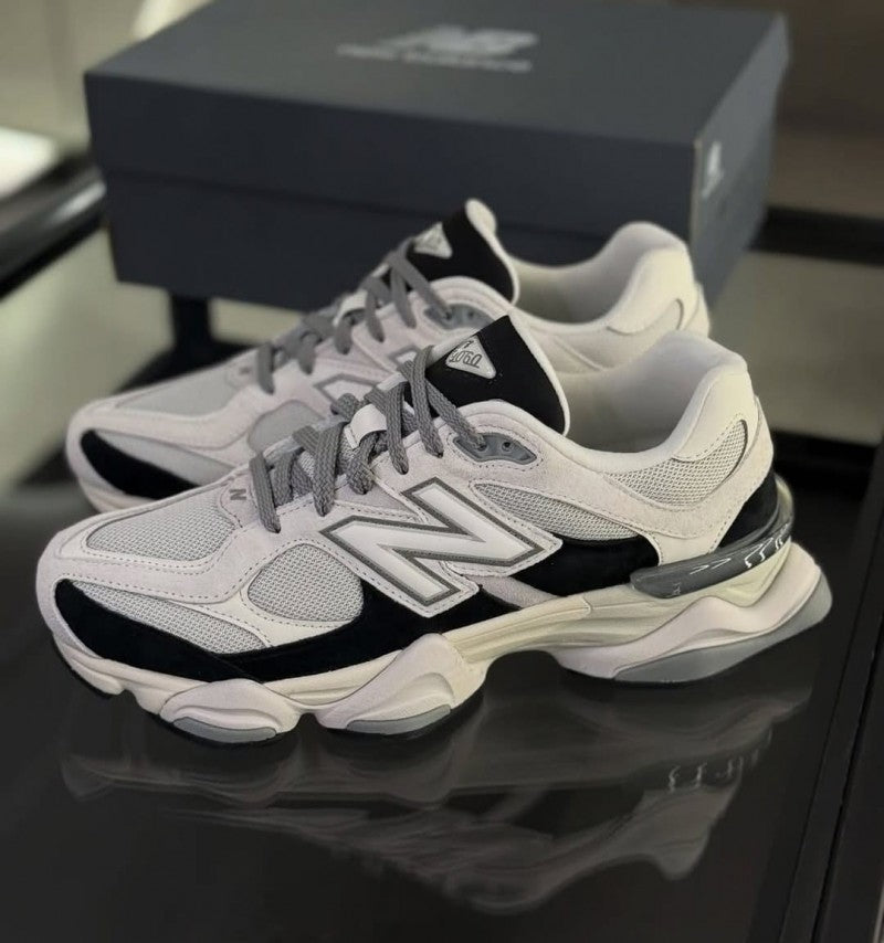 New Balance 9060 WHITE GREY JET BLACK