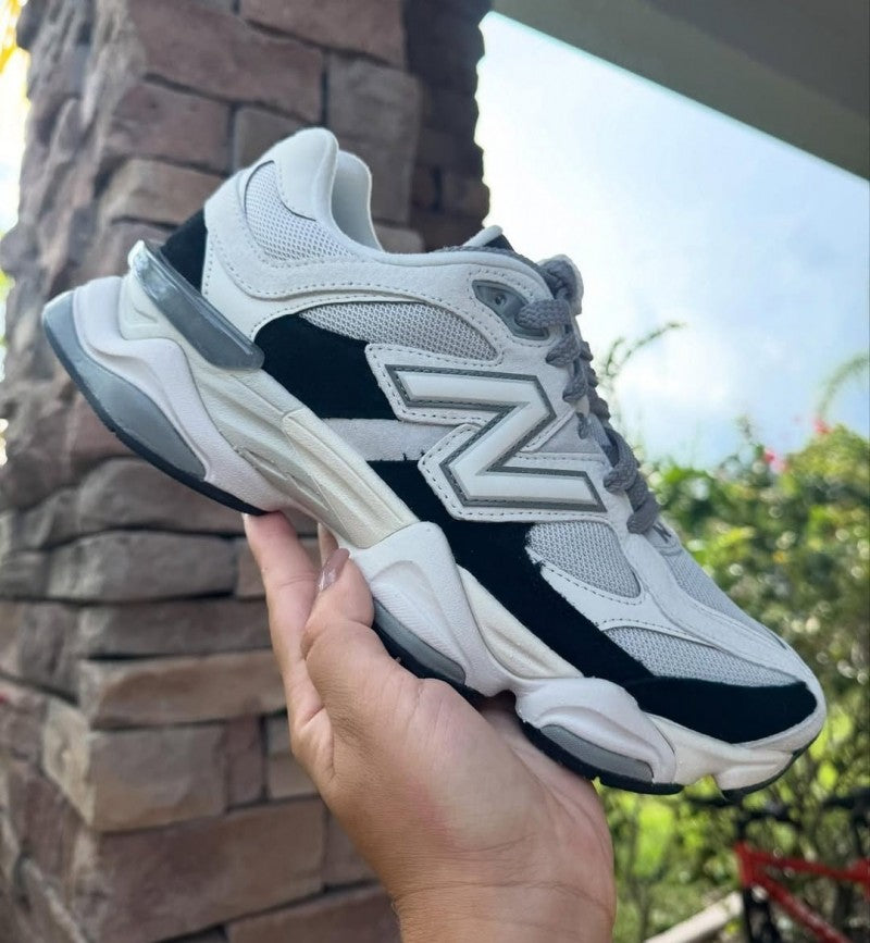 New Balance 9060 WHITE GREY JET BLACK