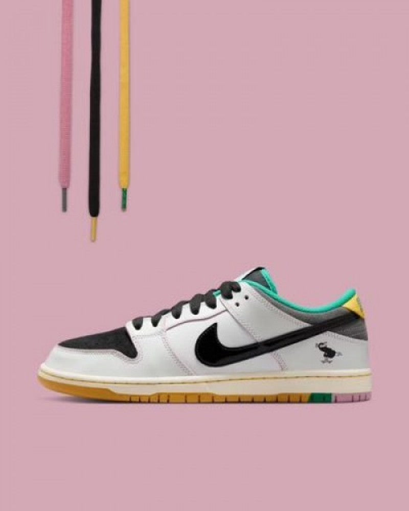 Nike SB Dunk Low Pro X CSEF WHITE AND BLACK