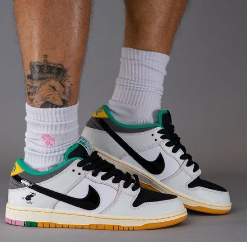 Nike SB Dunk Low Pro X CSEF WHITE AND BLACK