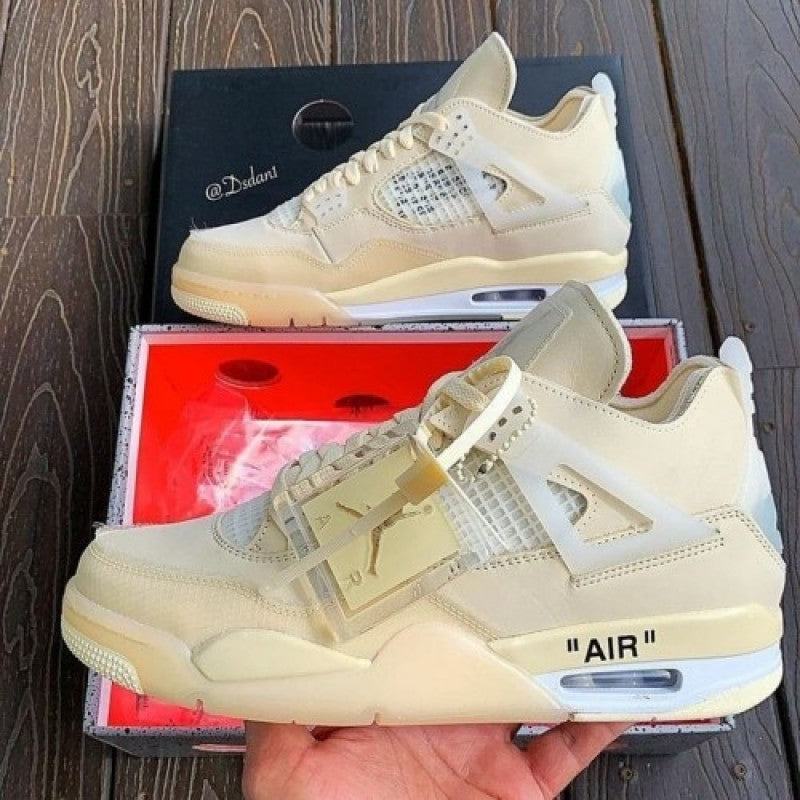 Nike Air Jordan 4 OFF WHITE SAIL (SEMI UA)