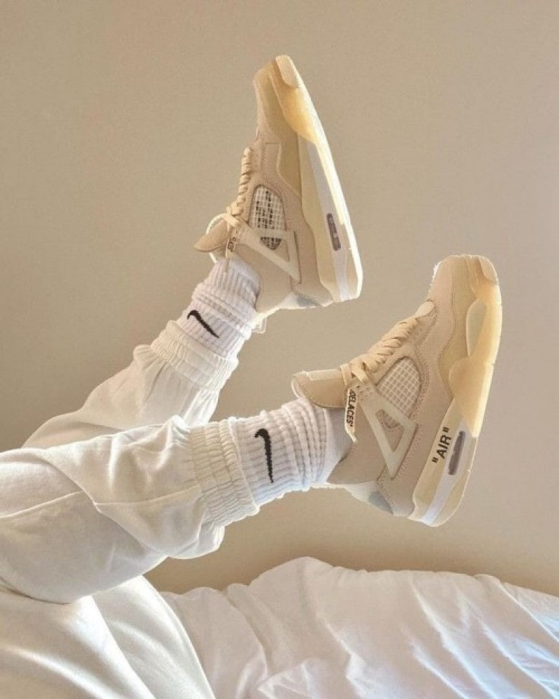 Nike Air Jordan 4 OFF WHITE SAIL (SEMI UA)