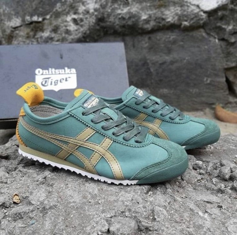Onitsuka Tiger Mexico 66 GREEN SAFARI LaceUp