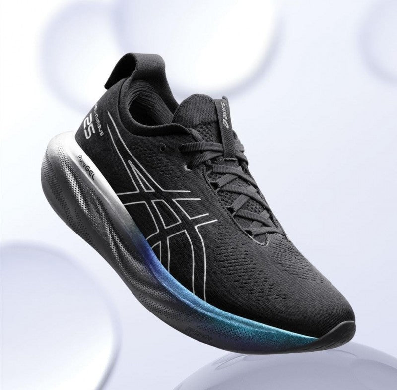 As...ICSs Gel Nimbus 25 PLATINUM BLACK