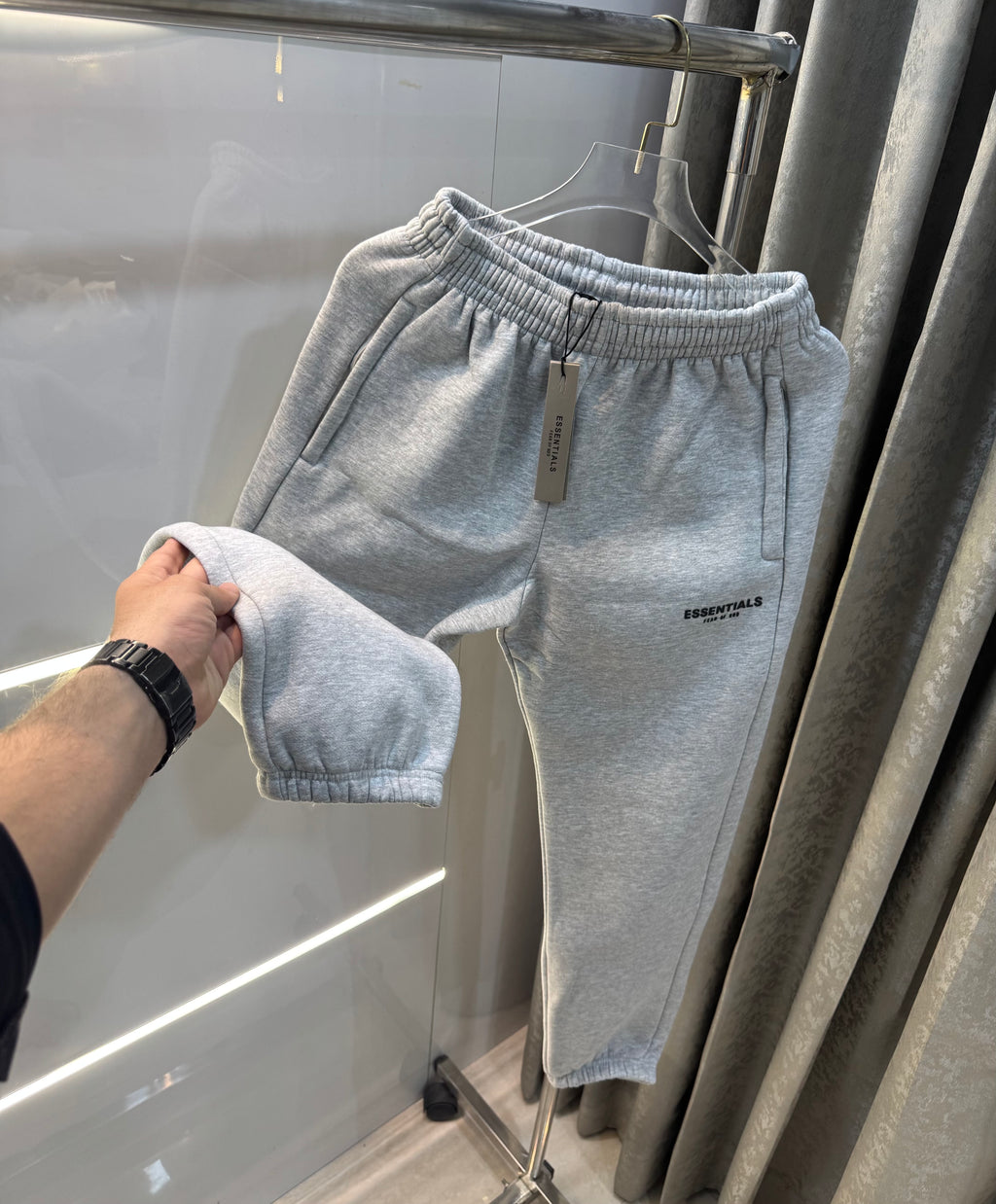 Essential Fe@r OF. 9Od Grey Imported Jogger