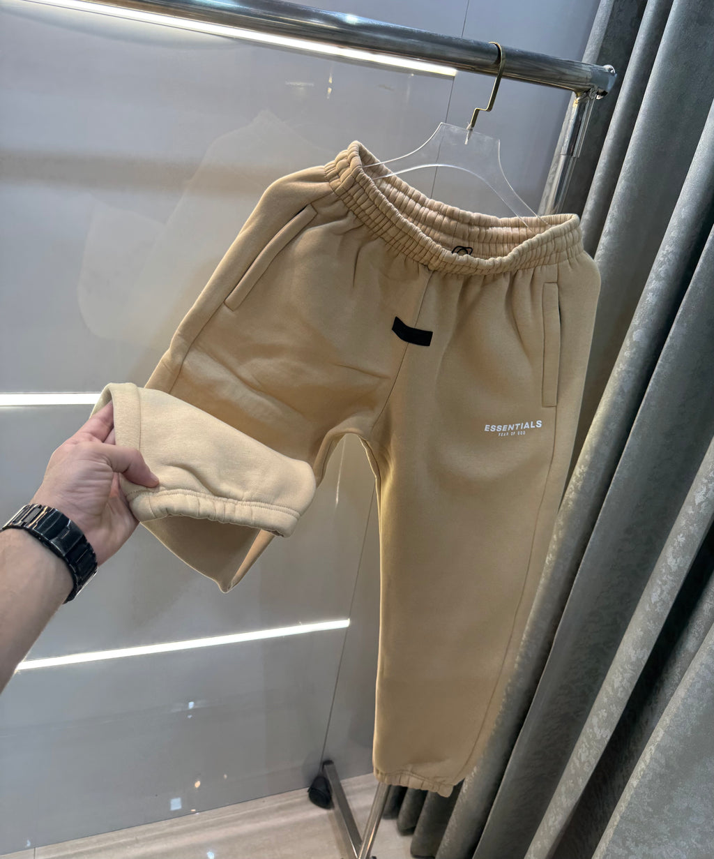 Essential Fog Beige Imported Premium Jogger