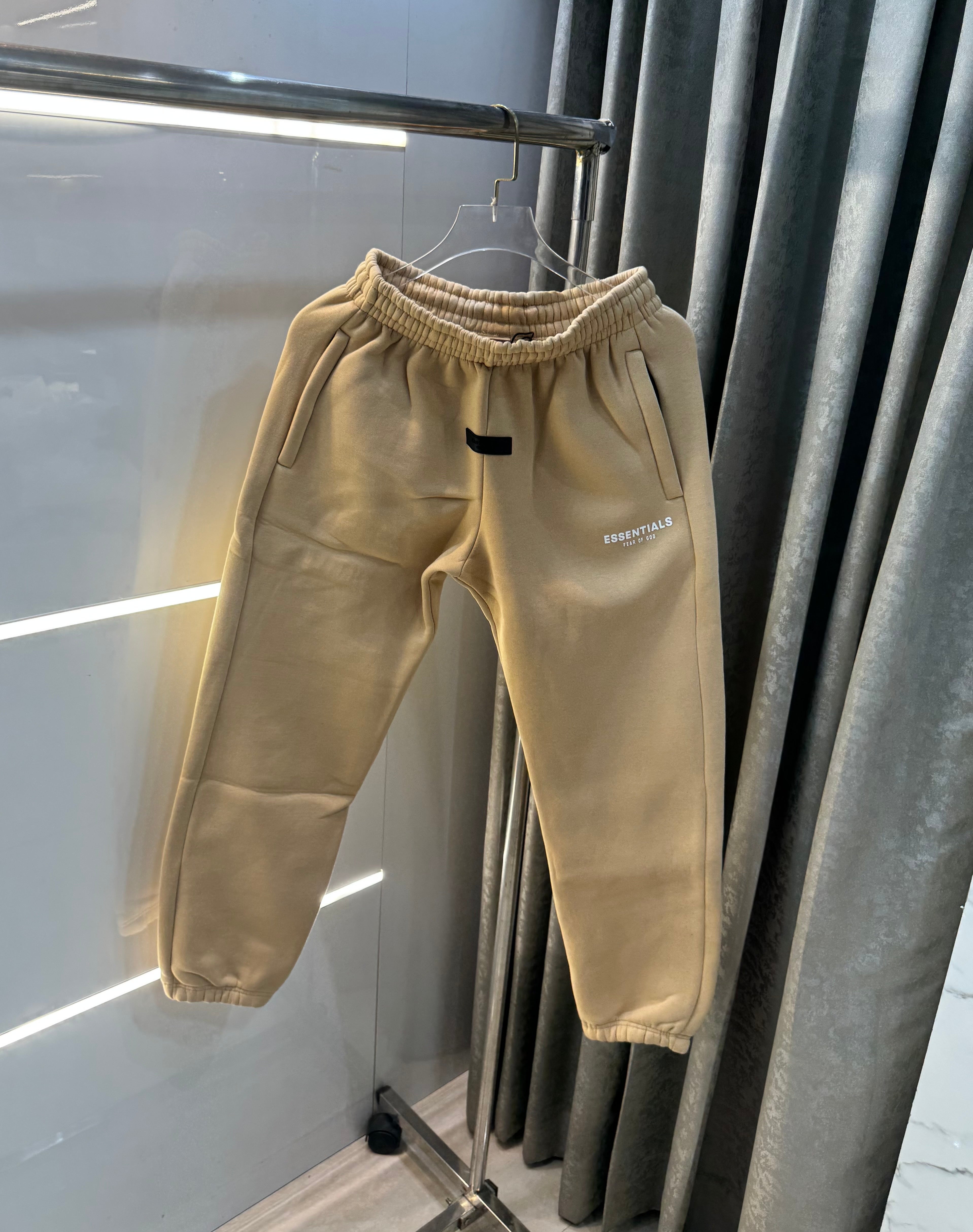 Essential Fog Beige Imported Premium Jogger