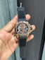 Jacob & Co. Copper Black CR7 Ronaldo Premium Quartz Watch