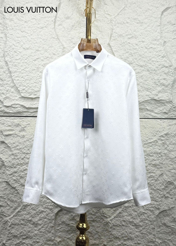 Louis  Vuitton Wahit MonogR..am! Lu...x..ury Shirt With Premium Box Packing And Carry Bag