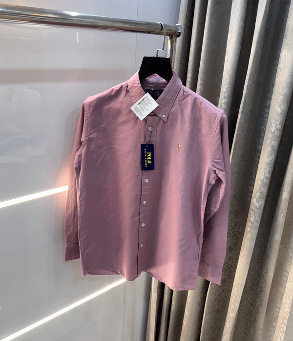 Ralph  Lauren Milange Embroidery Logo Classic Shirt