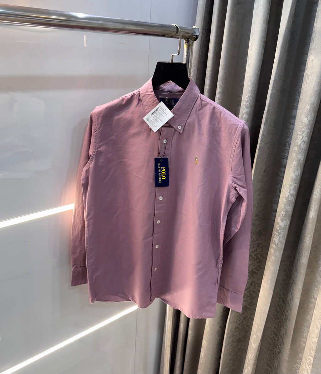 Ralph  Lauren Milange Embroidery Logo Classic Shirt