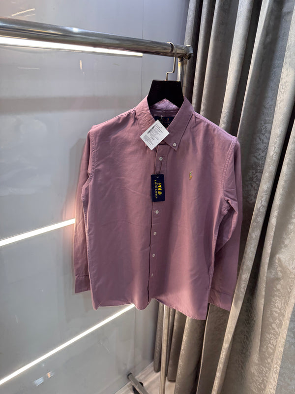 Ralph  Lauren Milange Embroidery Logo Classic Shirt