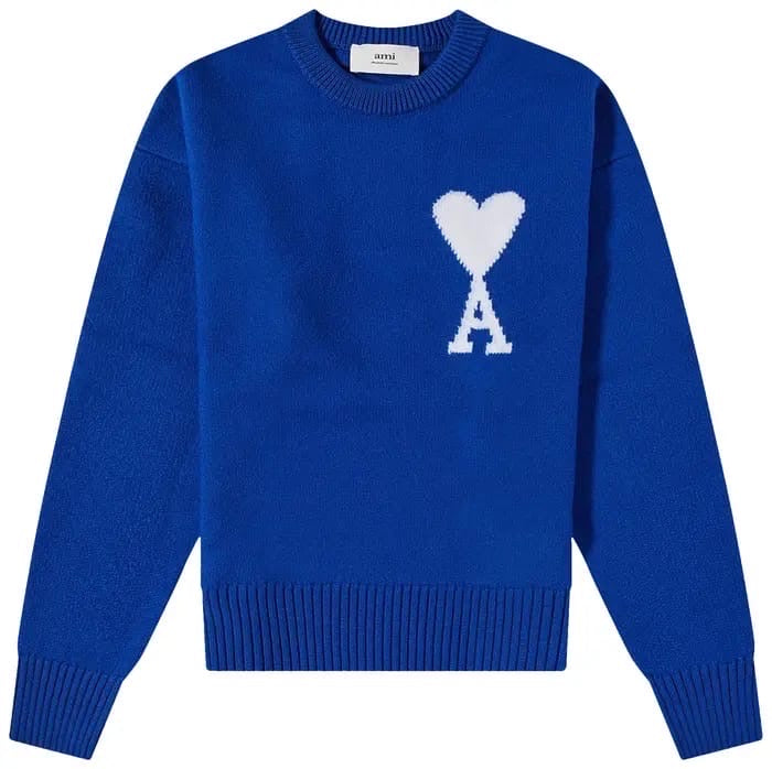 Ami Paris Blue Premium Imported Sweatshirt