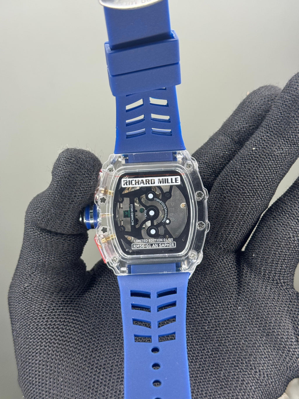 Richard Mille mcL4Ren. Blue Chronograph Special Edition Watch