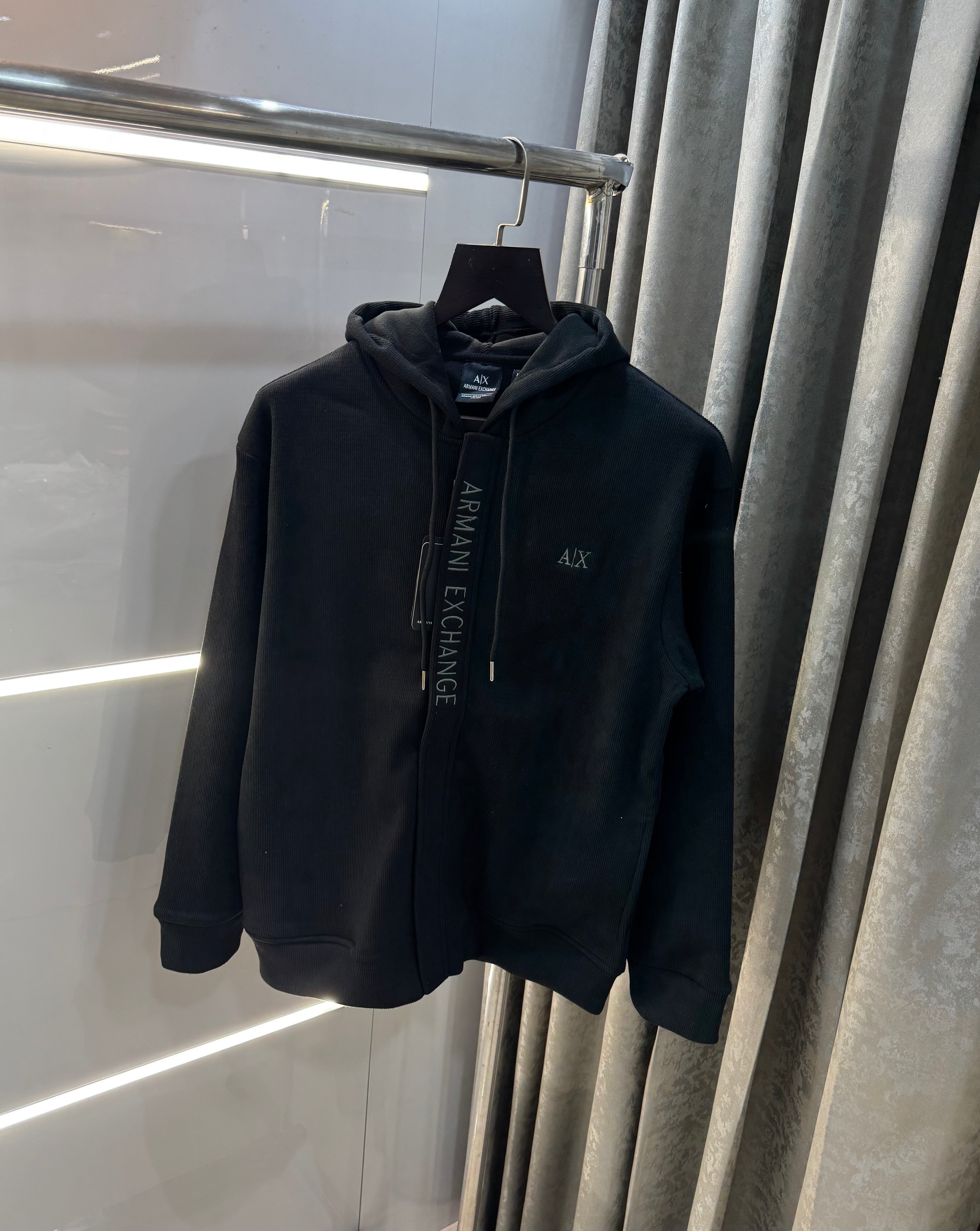 Arman i Exchange Black Classic Zipper Jacket