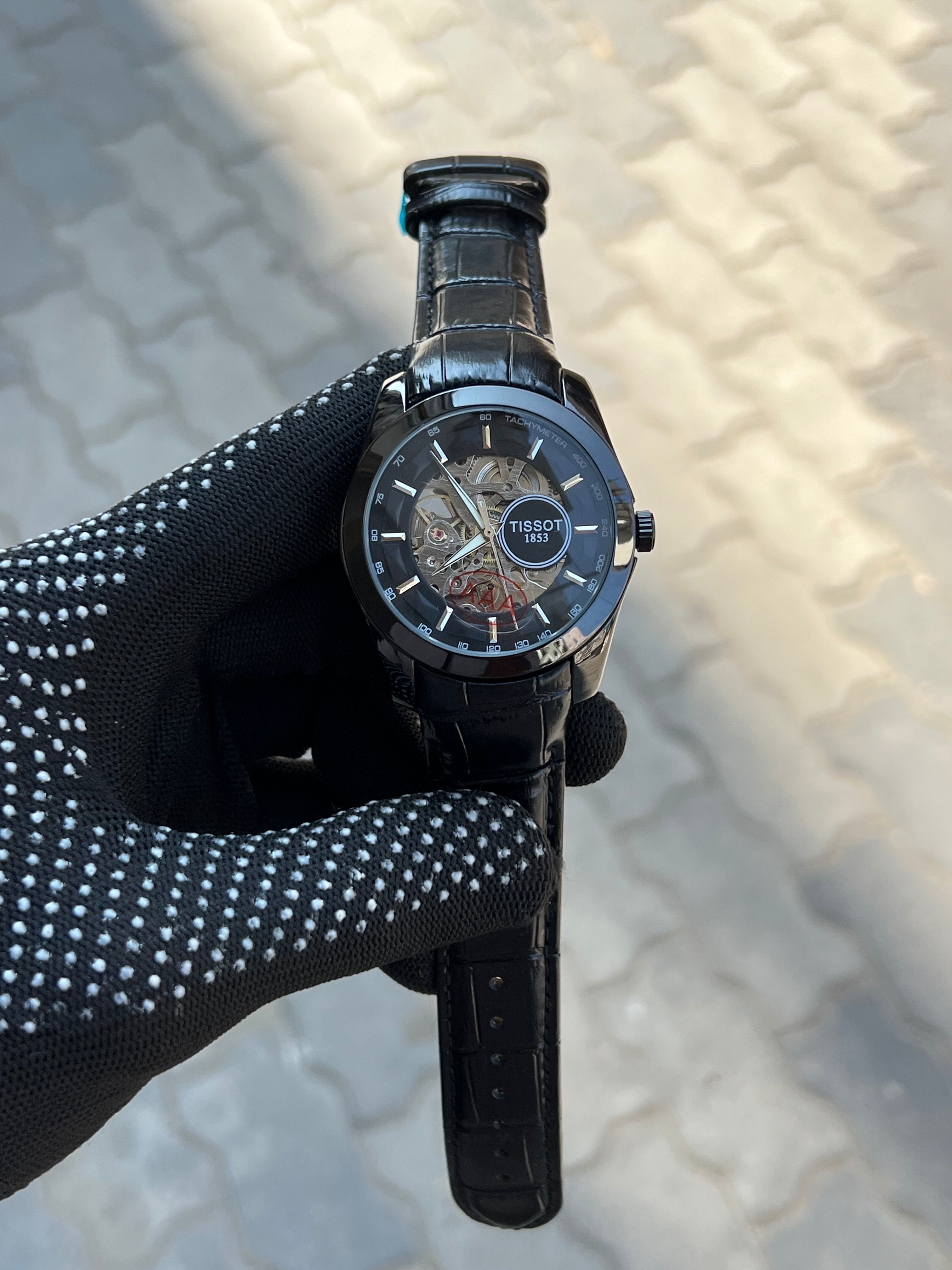 Tissot 1853 Automatic Skeleton Full Black Main image