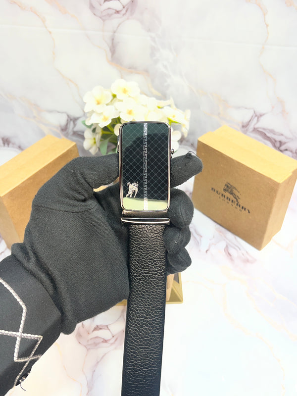 BB BURBERRY PREMIUM QUALITY IMPORTED AUTOLOCK BELT WITH OG BOX BB-714