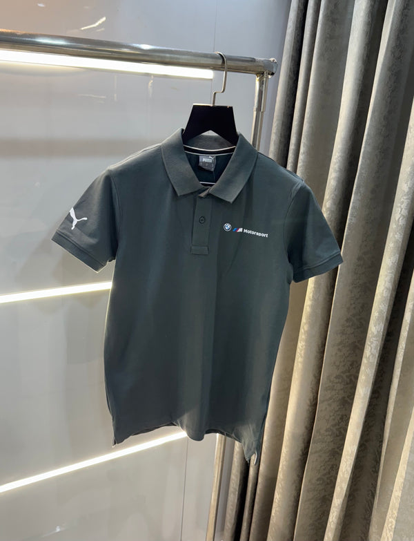 Pum a Grey b..mW Edition Premium Polo T-Shirt
