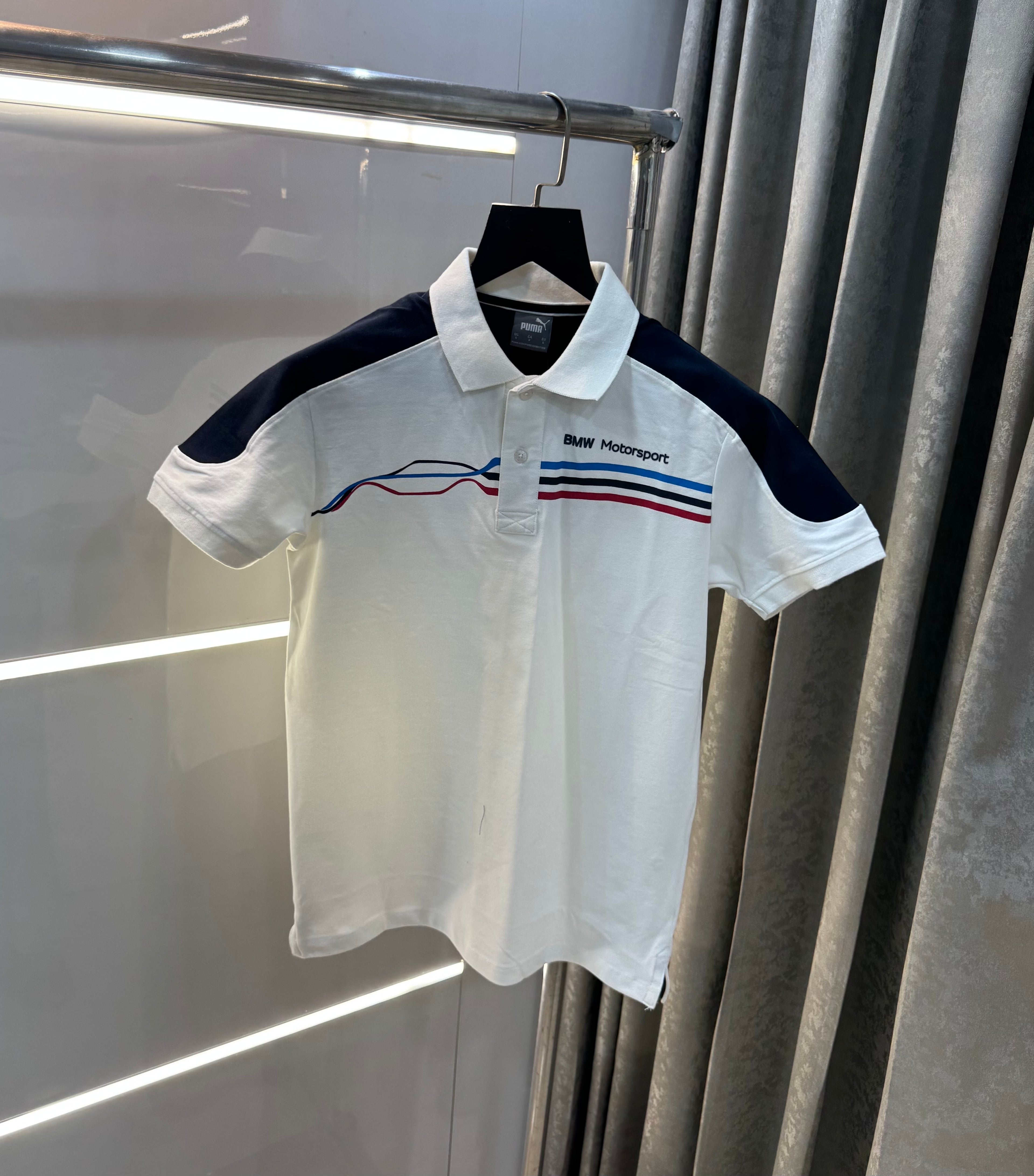 Pum a White b...mW Edition Premium Polo T-Shirt