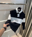 Tomm y Hilfiger Black Full Sleeve Polo T-Shirt