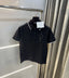 Balmai n Paris Black Logo Work Imported Polo T-Shirt