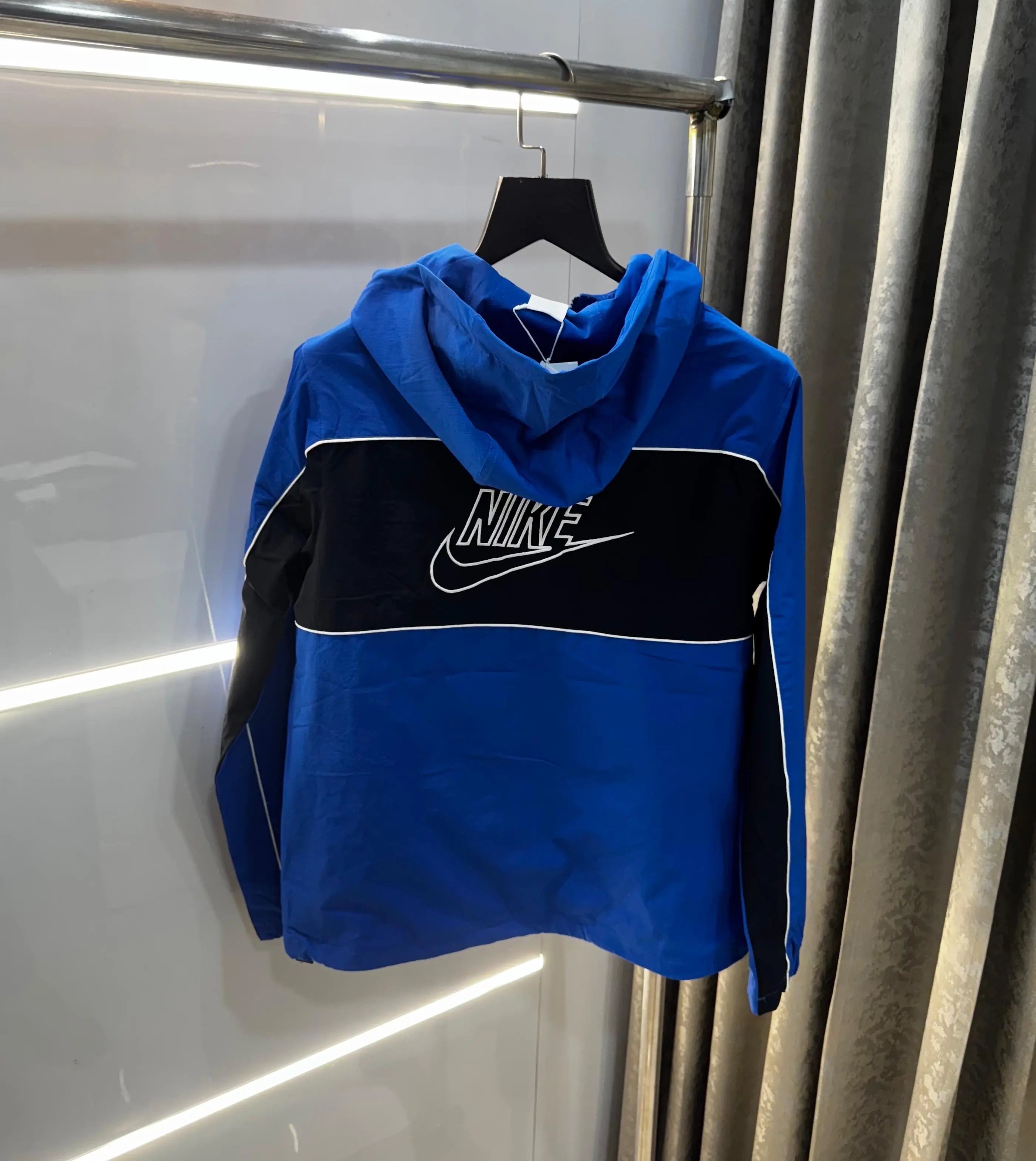 Nik e Blue Imported Premium WindBreaker Jacket Main image