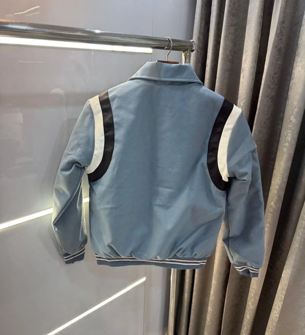 Amir i sky blue  Bone Edition Imported Jacket