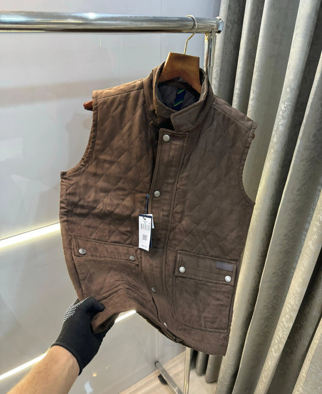 Ralph Laur e Browne Imported Premium Bomber Jacket