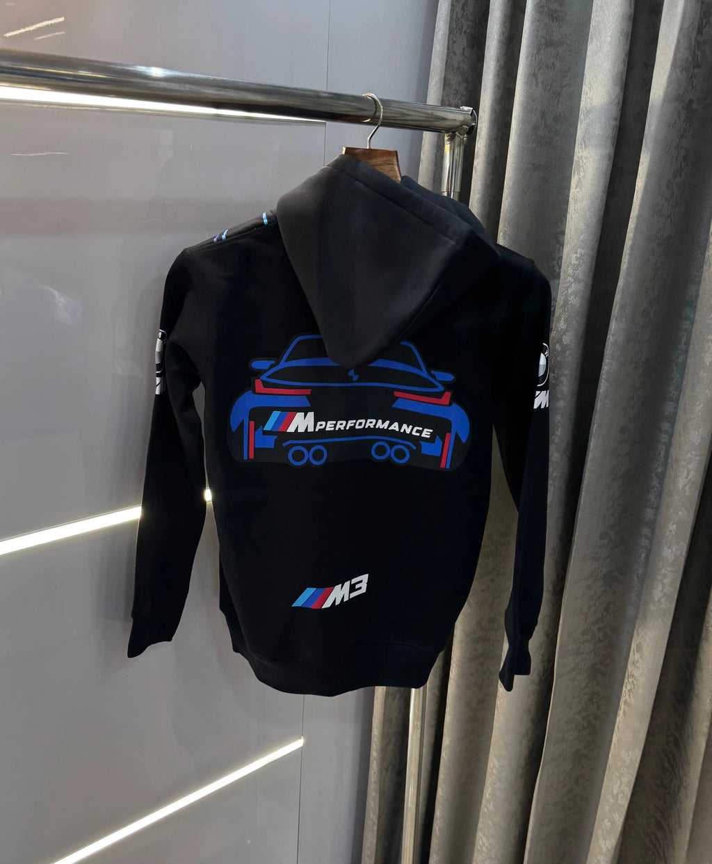 pum a Black zipper Imported  Jacket