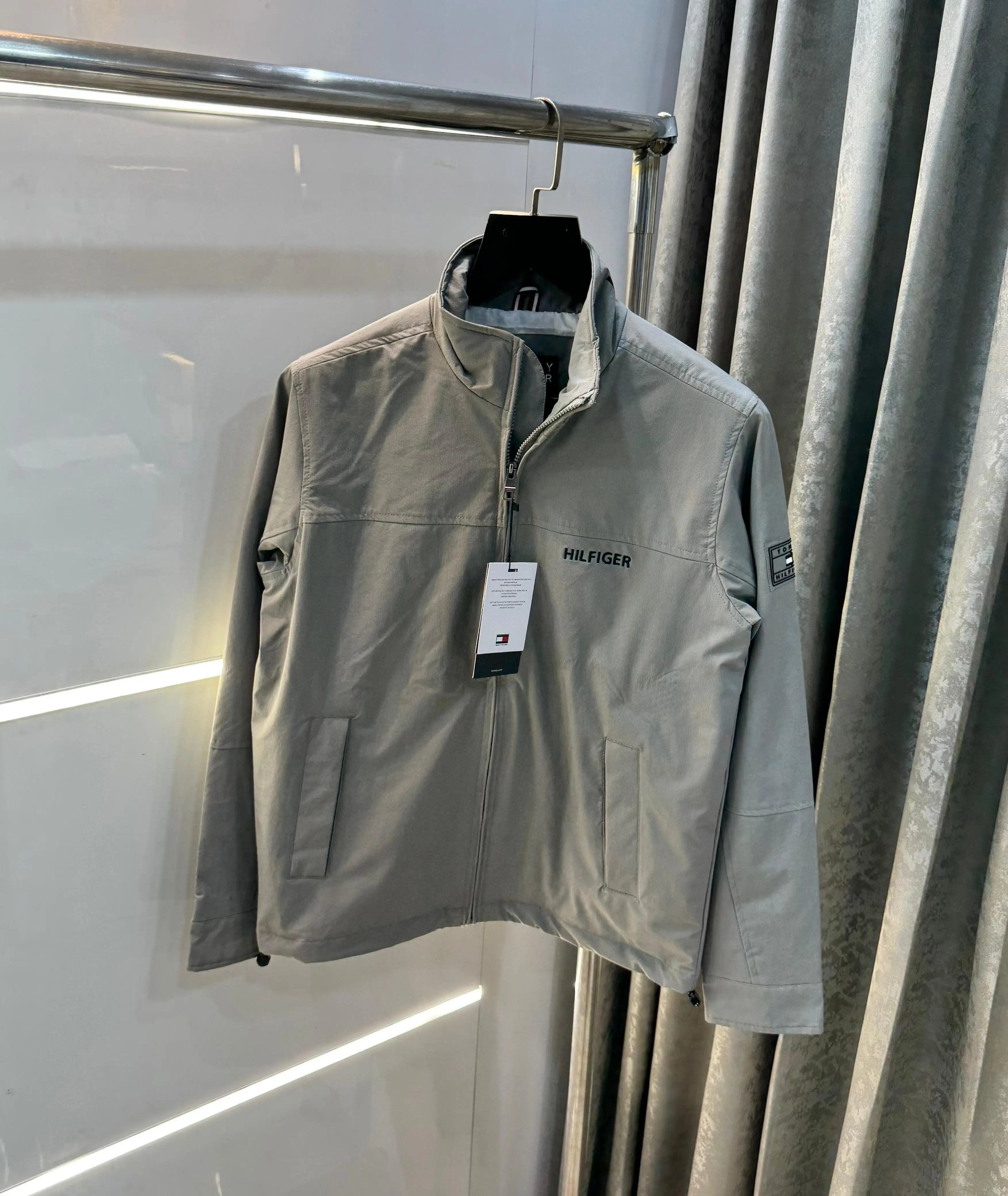 Tomm y Hilfiger gery Imported Premium Bomber Jacket Main image