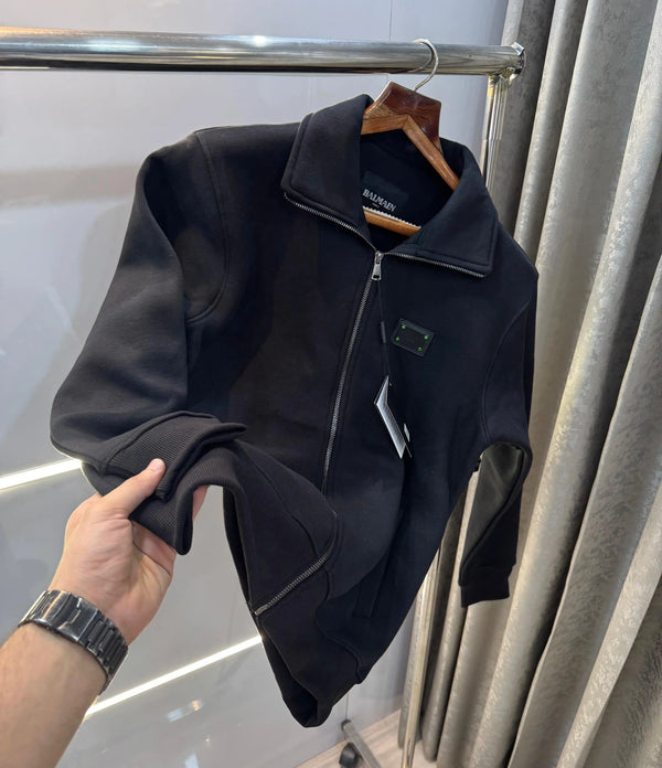 Balmai n Paris black green Logo Imported  Jacket