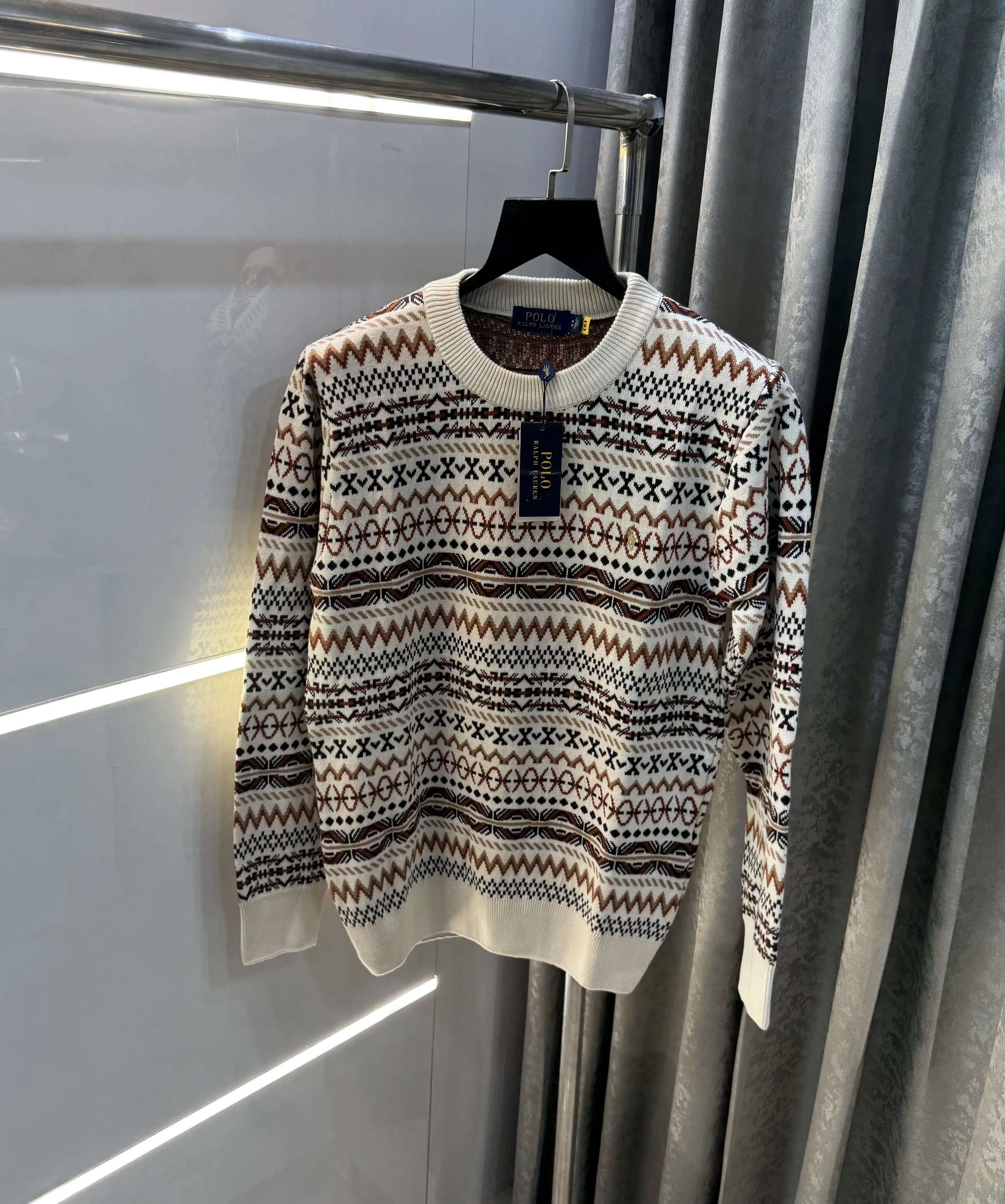 Ralph  Lauren Cream Imported Knitted Pull Over Secondary image