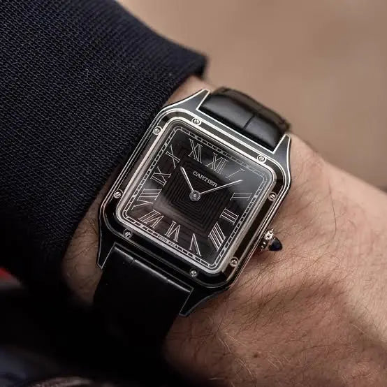 cartier_Santos Dumont Black Lacquer